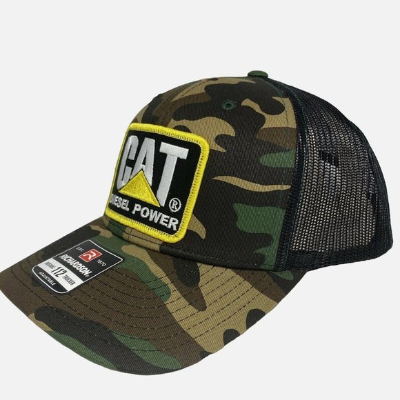 Accessories Caterpillar Cat Richardson 112 Snap Back Trucker Hat